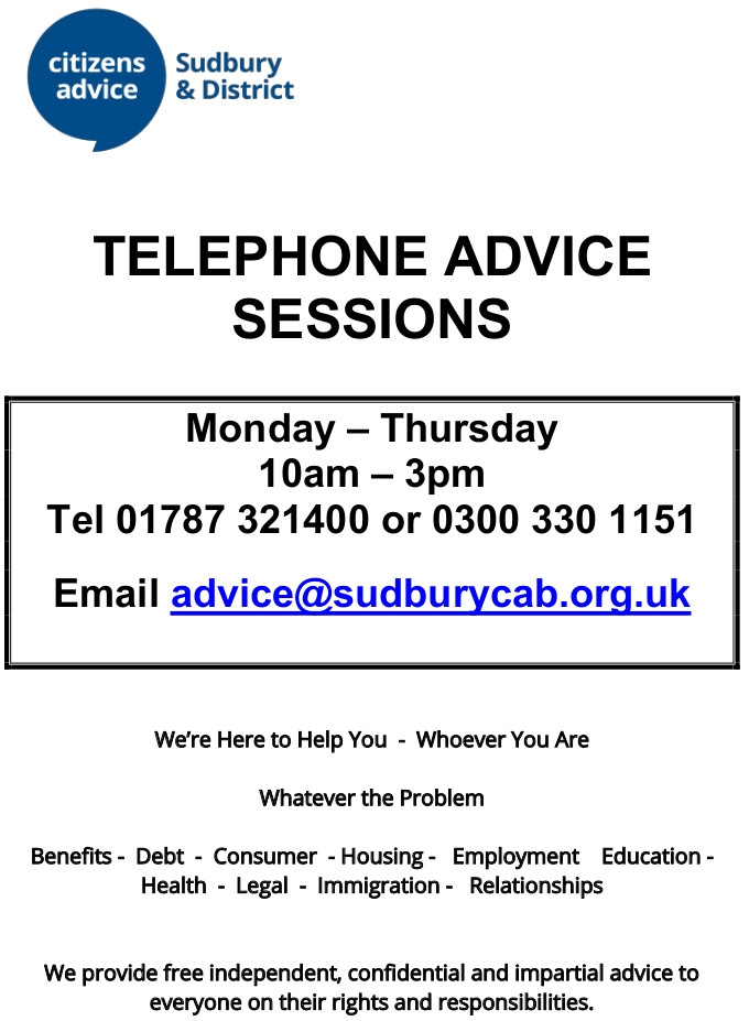 Citizens advice poster